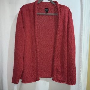 Eileen Fisher Woman open front cardigan Sz 2X